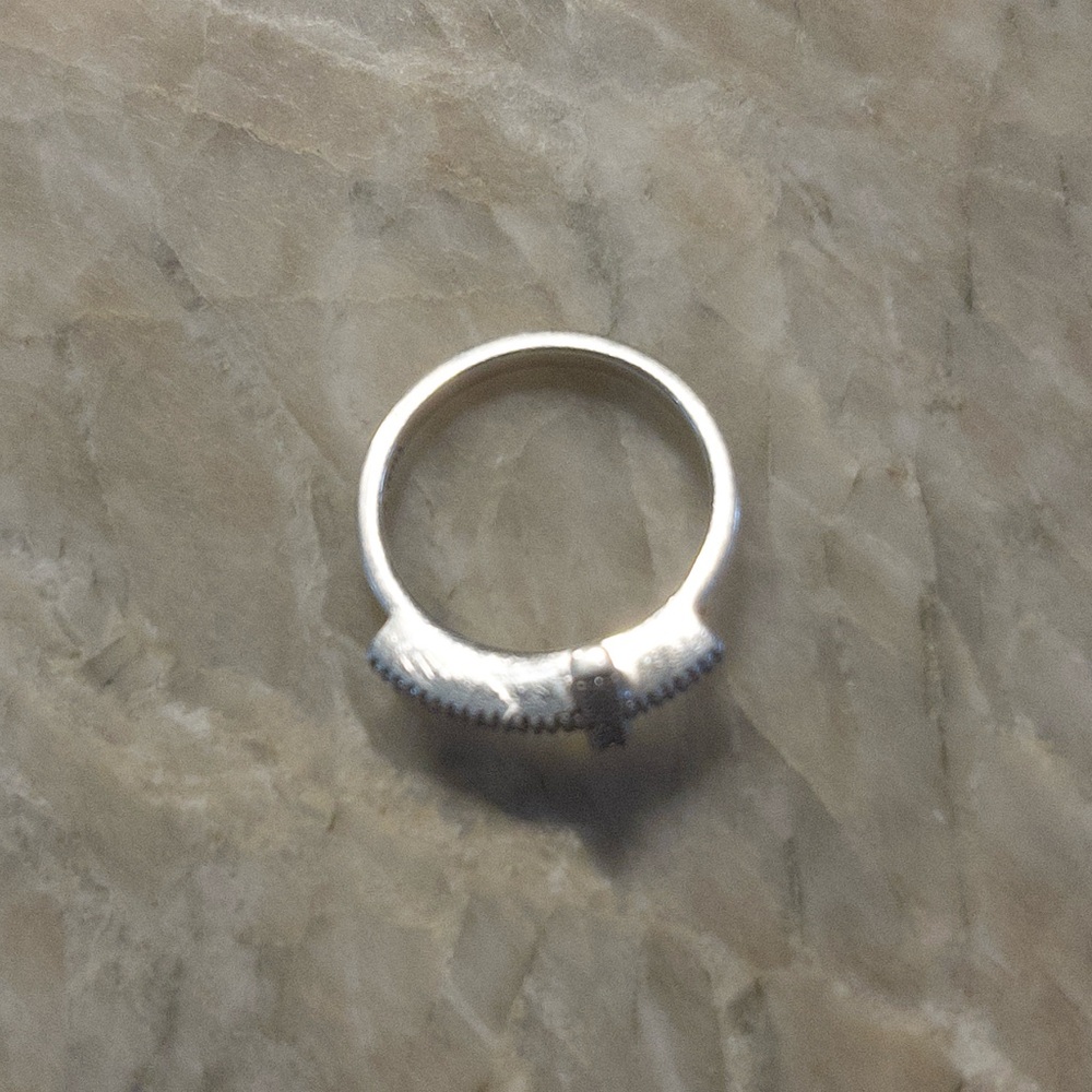 Silpada Reverence Ring | CZ | Sz 7 - Picture 4 of 6